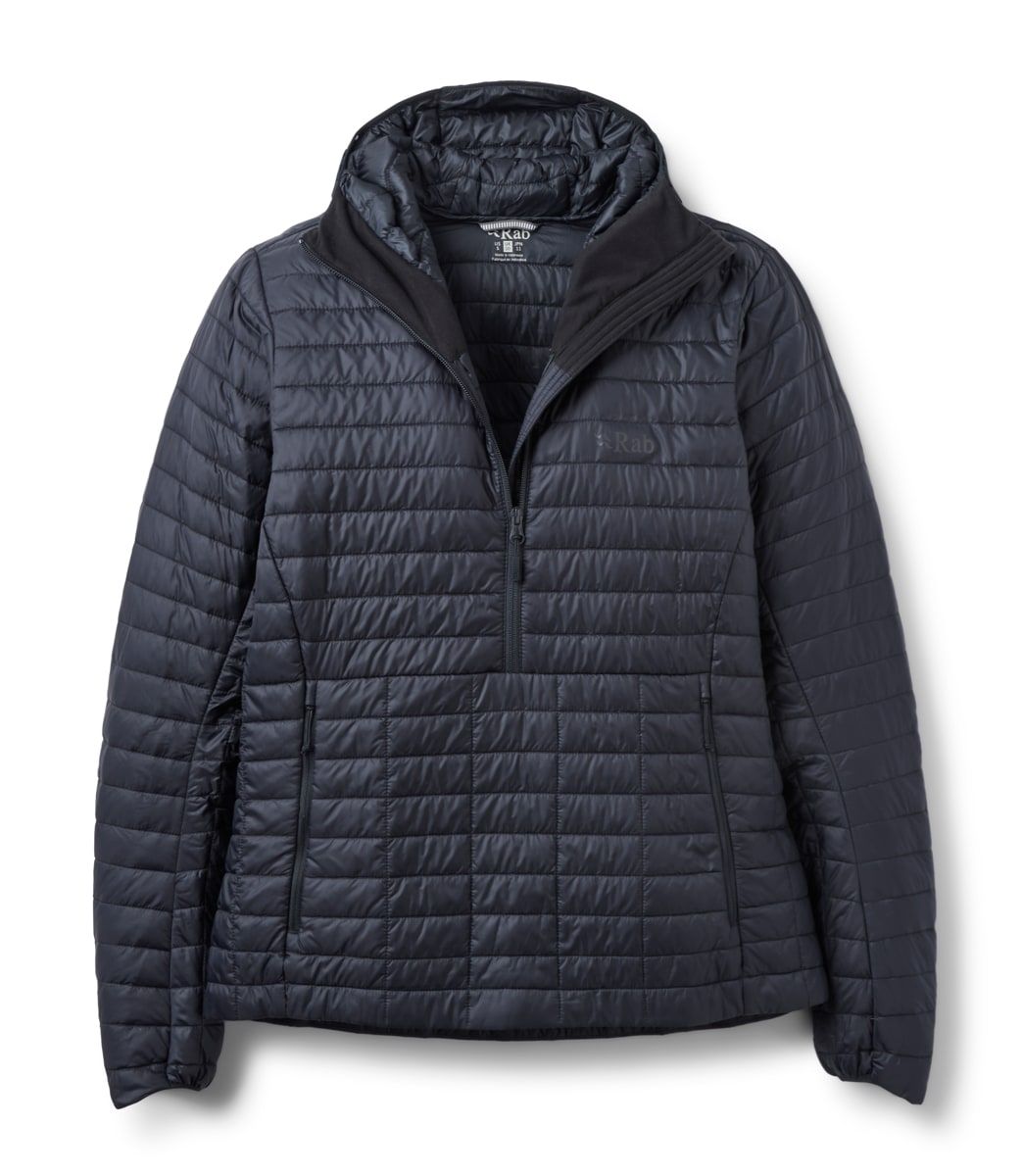 Rab Microlighter Pullover Hoody Wmns Black