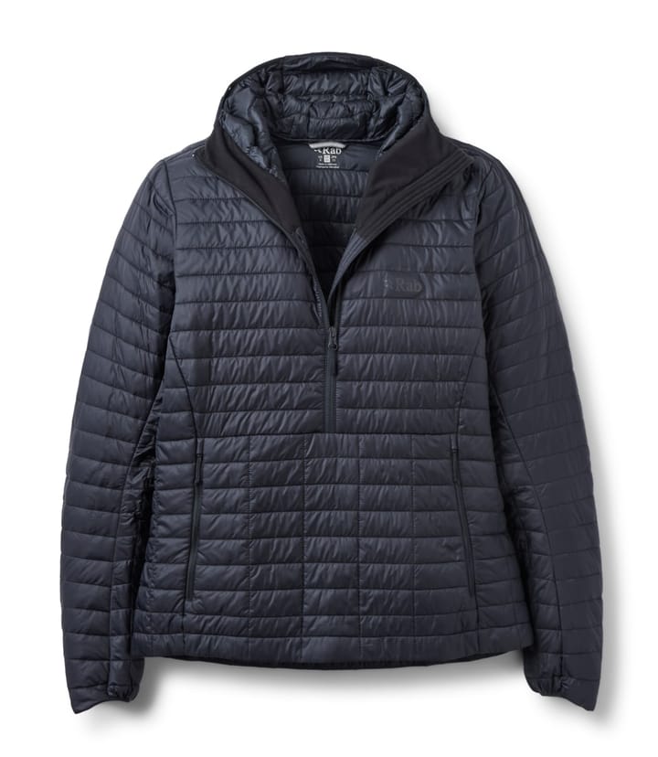 Rab Microlighter Pullover Hoody Wmns Black Rab
