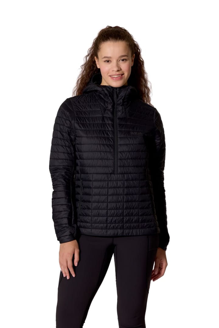 Rab Microlighter Pullover Hoody Wmns Black Rab