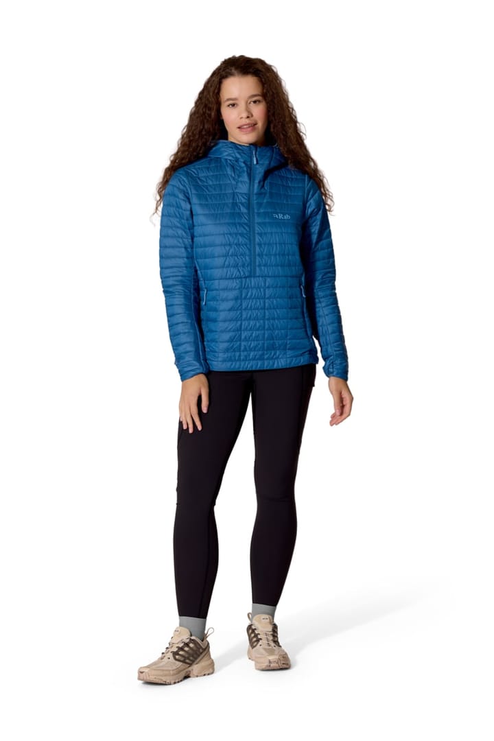 Rab Microlighter Pullover Hoody Wmns Dark Bluebird Rab
