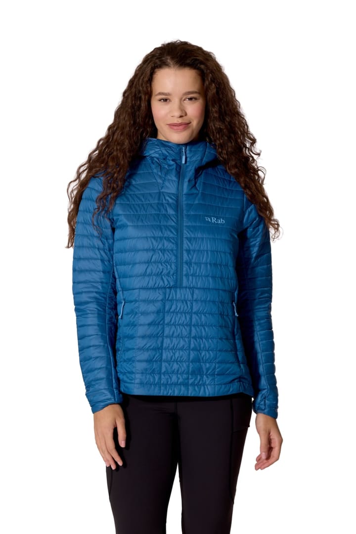 Rab Microlighter Pullover Hoody Wmns Dark Bluebird Rab