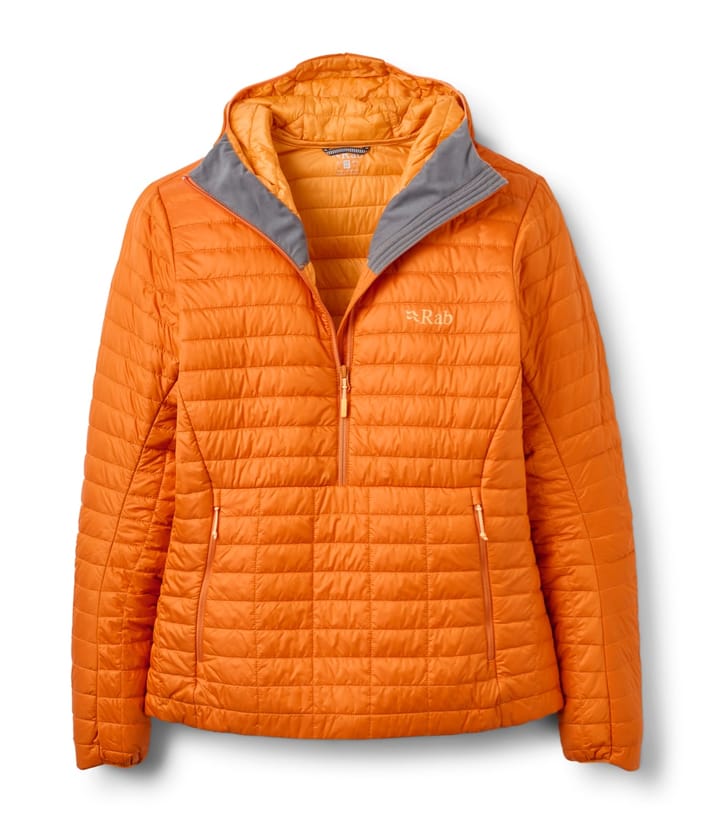 Rab Microlighter Pullover Hoody Wmns Dark Melba Rab