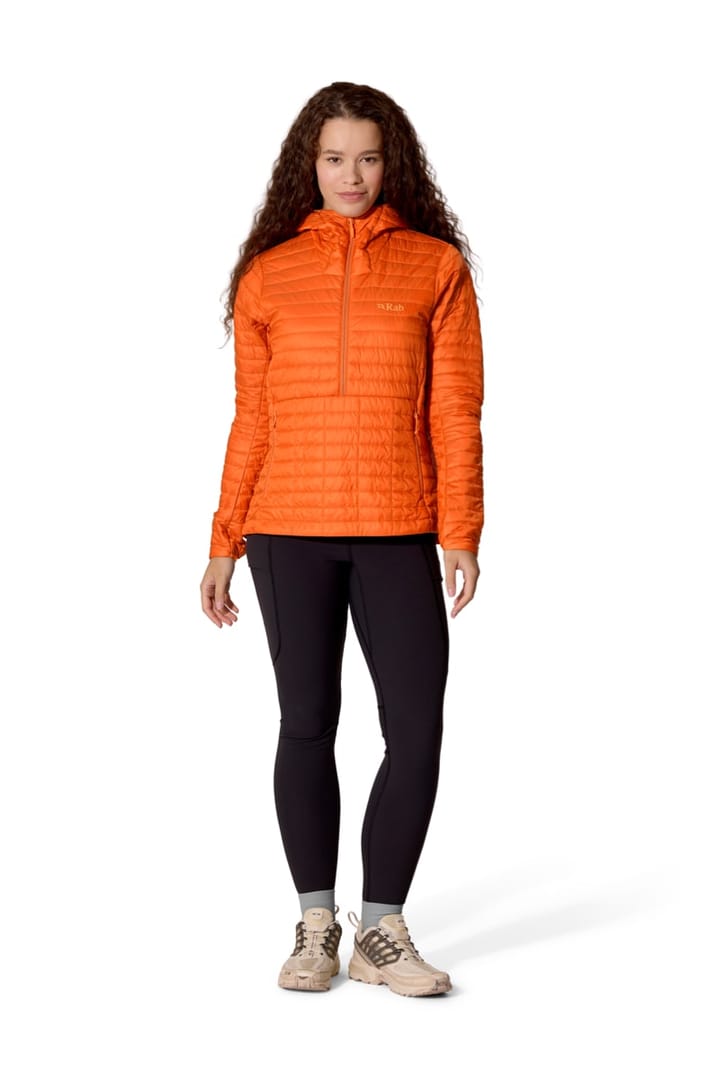 Rab Microlighter Pullover Hoody Wmns Dark Melba Rab
