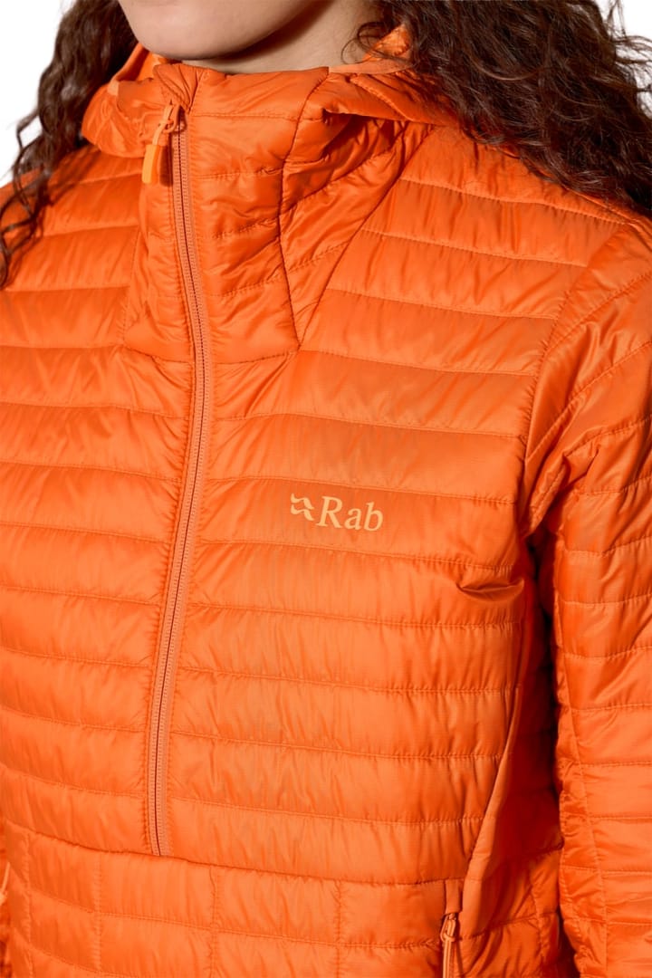 Rab Microlighter Pullover Hoody Wmns Dark Melba Rab
