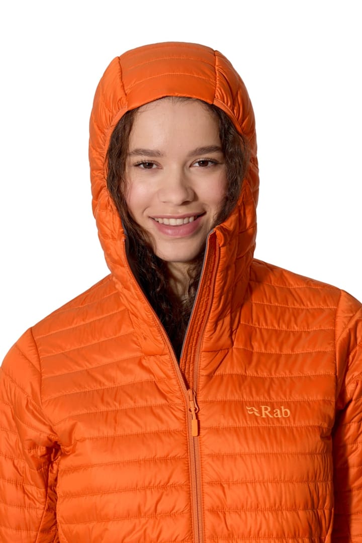 Rab Microlighter Pullover Hoody Wmns Dark Melba Rab