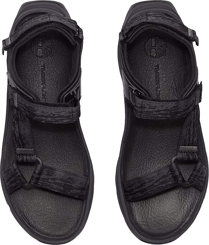 Timberland Women's Motion Dune Backstrap Sandal Black Webbing Timberland