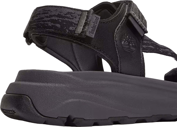 Timberland Women's Motion Dune Backstrap Sandal Black Webbing Timberland