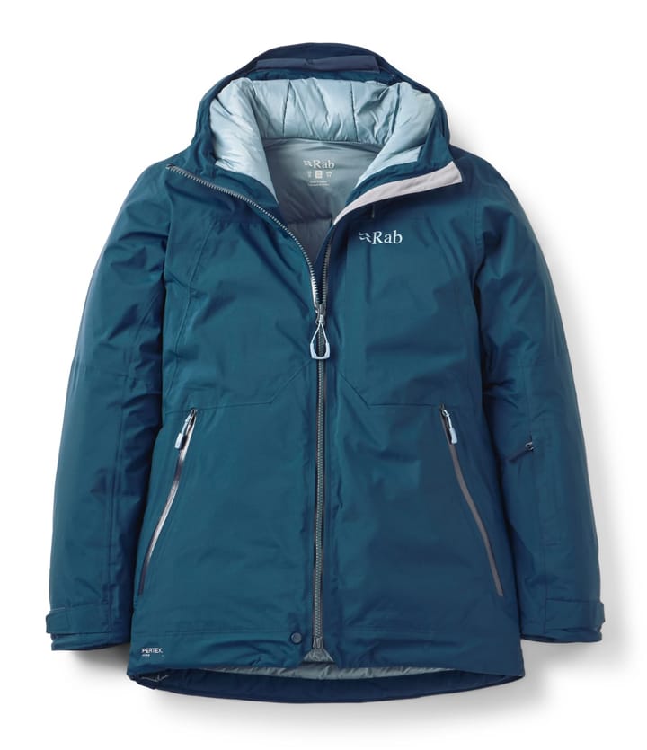 Rab Optical Down Jacket Wmns Tempest Blue Rab