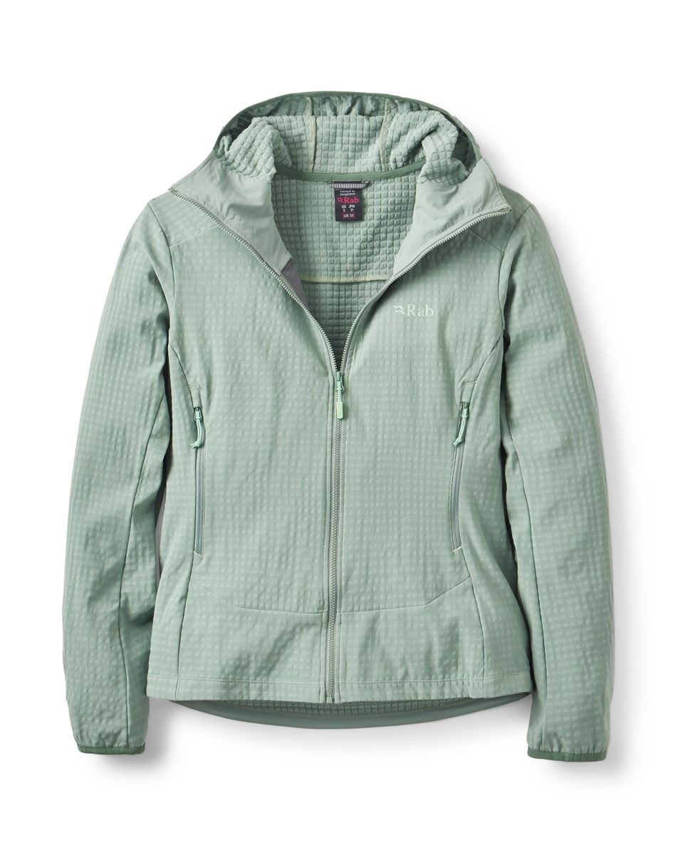 Rab Quantra Pro Hoody Wmns Dark Fig Green