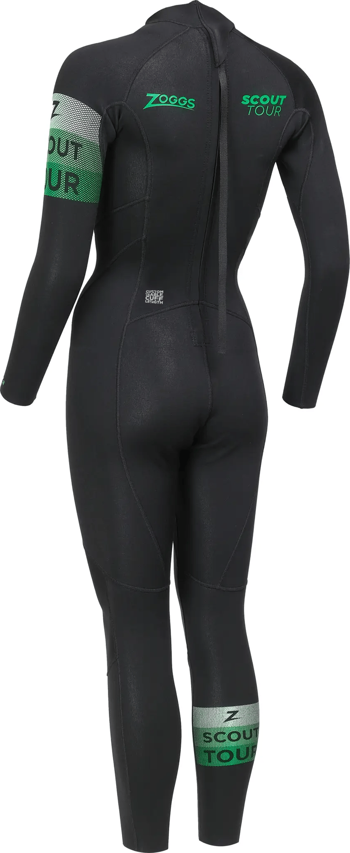 Zoggs Women's Scout Tour Fs Black/green Zoggs