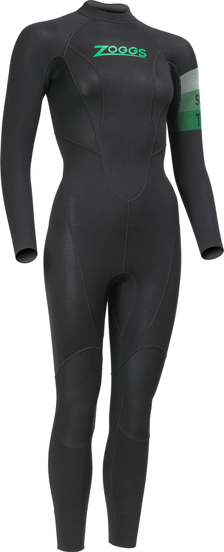 Zoggs Women's Scout Tour Fs Black/green Zoggs