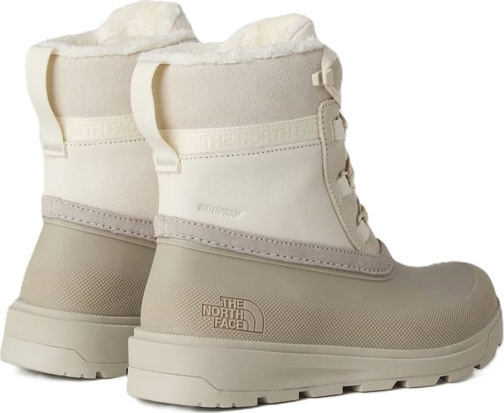 The North Face Women's Shellista V Shorty Waterproof Boots White Dune/Soapstone The North Face The North Face Women's Shellista V Shorty Waterproof Boots White Dune/Soapstone The North Face