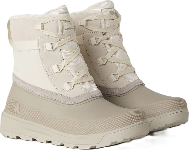 The North Face Women's Shellista V Shorty Waterproof Boots White Dune/Soapstone The North Face The North Face Women's Shellista V Shorty Waterproof Boots White Dune/Soapstone The North Face
