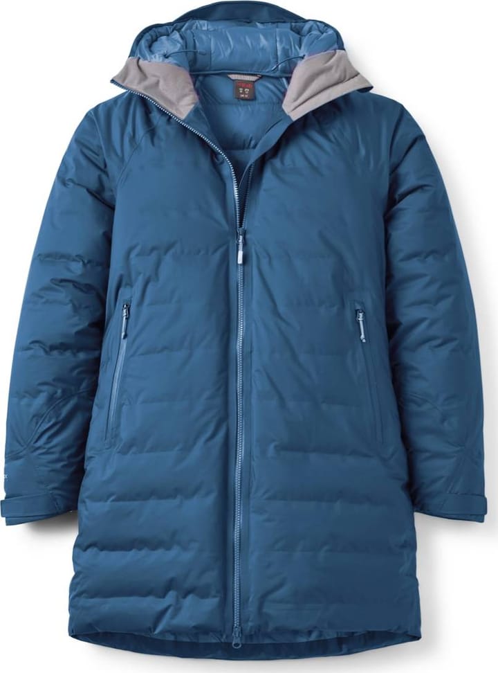 Rab Women's Valiance Waterproof Parka Tempest Blue Rab