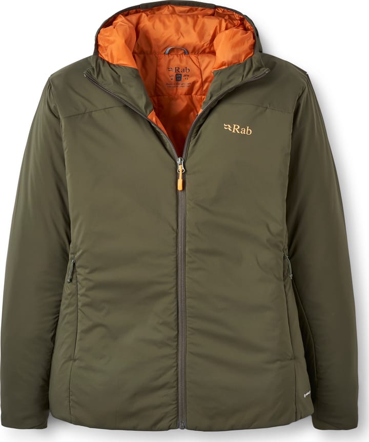 Rab Xenair Alpine Light Jacket Wmns Army Rab