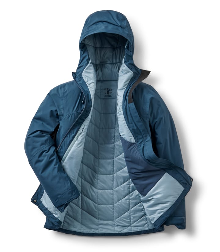 Rab Xenon Shield Jacket Wmns Tempest Blue Rab