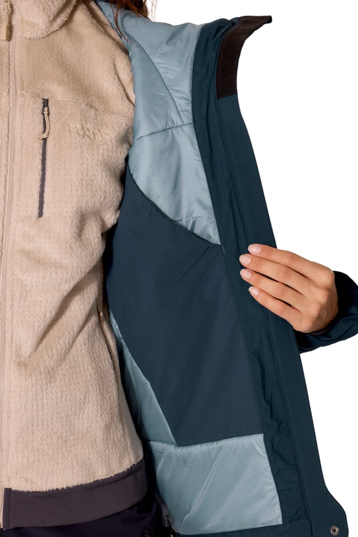Rab Xenon Shield Jacket Wmns Tempest Blue Rab