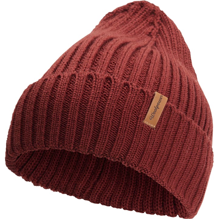 Woolpower Beanie Rib Rust Red Woolpower