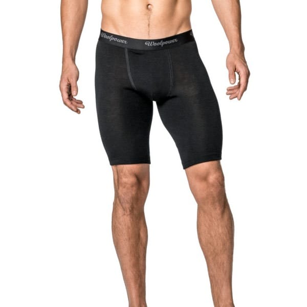 Boxer Xlong Men's Lite Black Woolpower