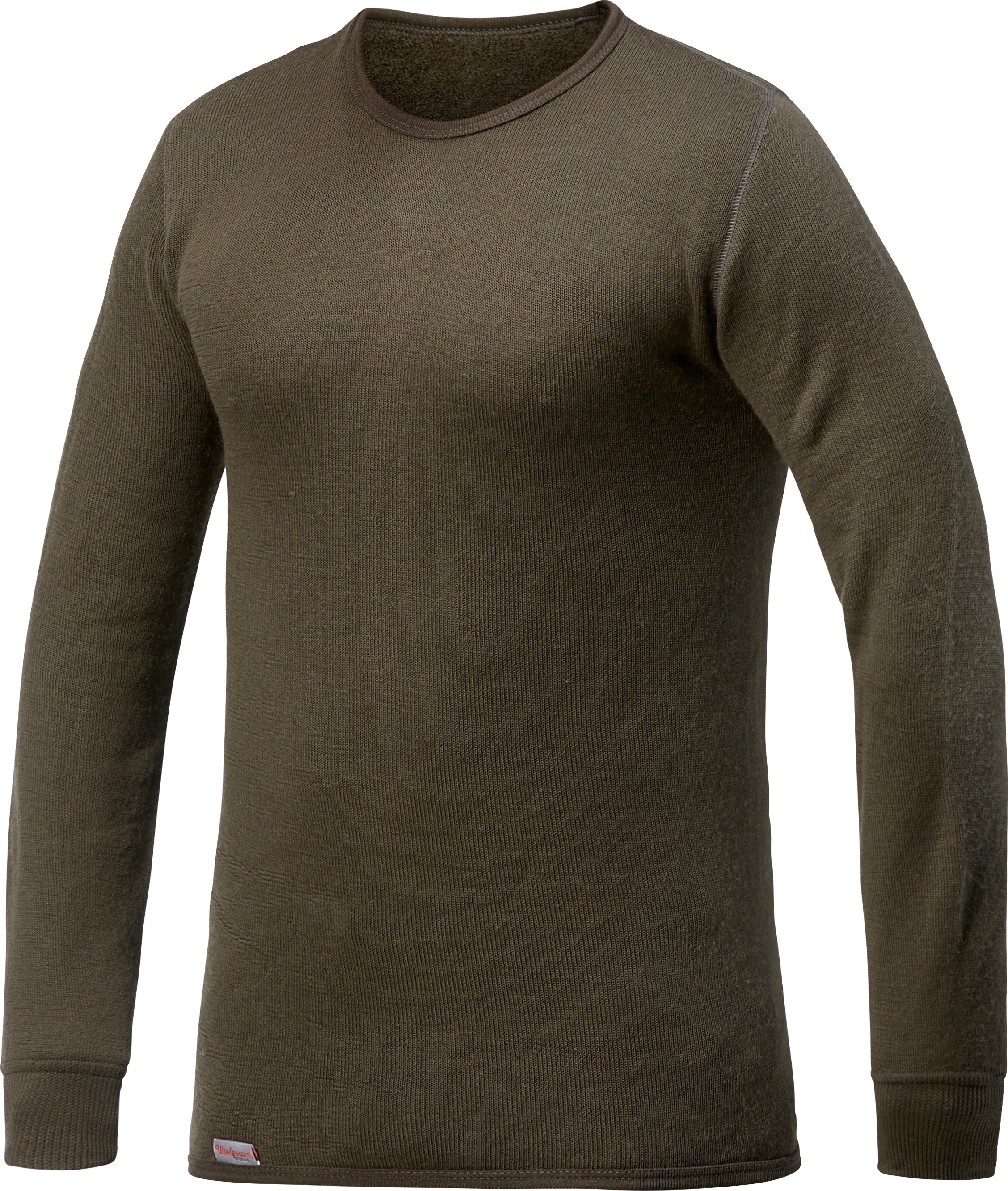 Woolpower Crewneck 200 Pine Green Undertøy overdel L