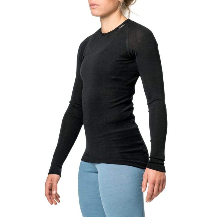 Woolpower Unisex Crewneck Lite Black Woolpower