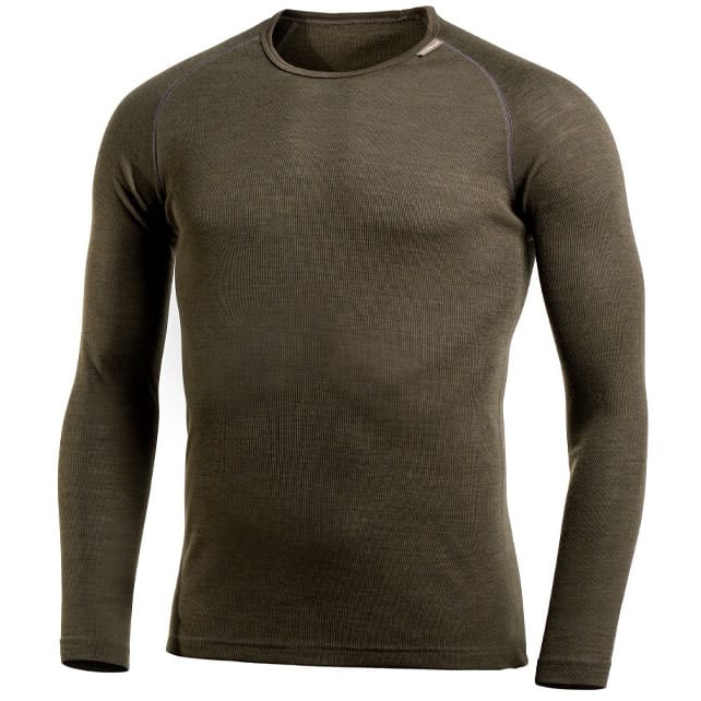 Woolpower Unisex Crewneck Lite Pine Green Woolpower