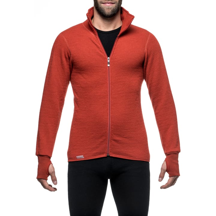 Woolpower Full Zip Jacket 400 Autumn Red Woolpower