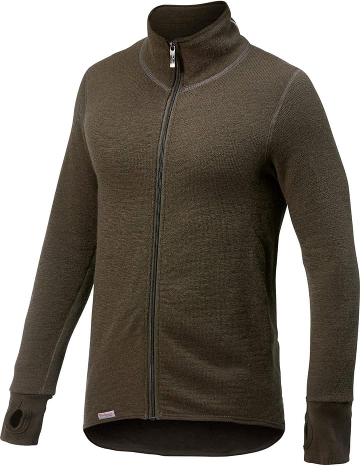 Woolpower Full Zip Jacket 400 Pine Green Woolpower Woolpower Full Zip Jacket 400 Pine Green Woolpower