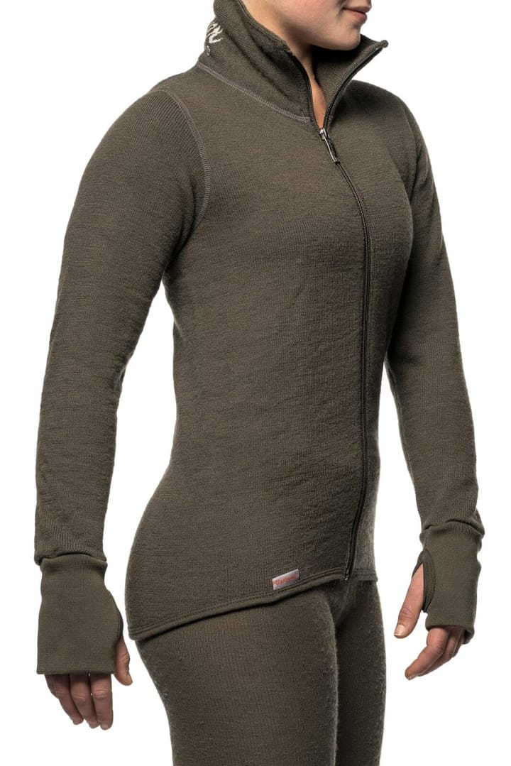 Woolpower Full Zip Jacket 400 Pine Green Woolpower Woolpower Full Zip Jacket 400 Pine Green Woolpower