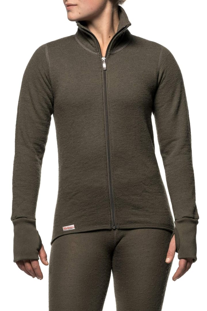 Woolpower Full Zip Jacket 400 Pine Green Woolpower Woolpower Full Zip Jacket 400 Pine Green Woolpower