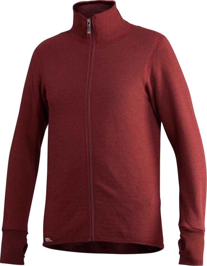 Woolpower Full Zip Jacket 400 Rust Red Woolpower Woolpower Full Zip Jacket 400 Rust Red Woolpower