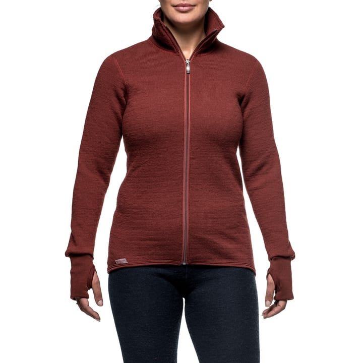 Woolpower Full Zip Jacket 400 Rust Red Woolpower