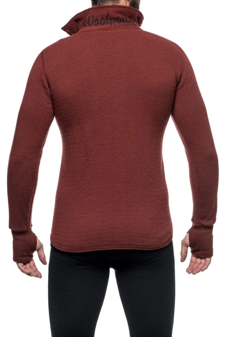 Woolpower Full Zip Jacket 400 Rust Red Woolpower Woolpower Full Zip Jacket 400 Rust Red Woolpower