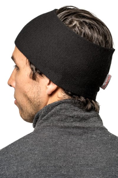 Woolpower Headband 200 Black Woolpower