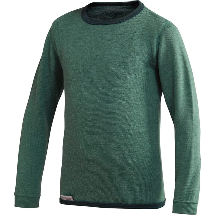 Kids' Crewneck 200 Lake Green Woolpower