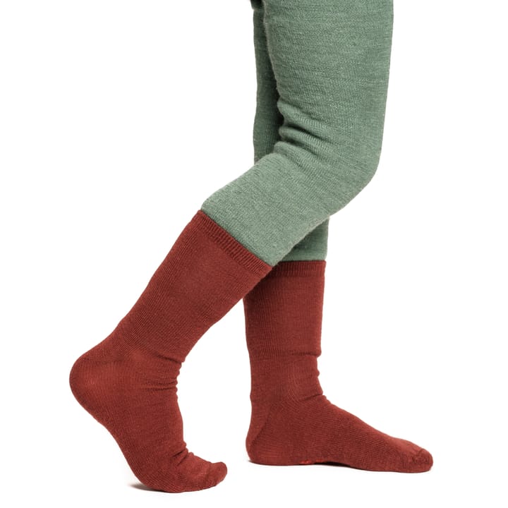 Woolpower Kids' Socks Liner Classic Rust Red Woolpower