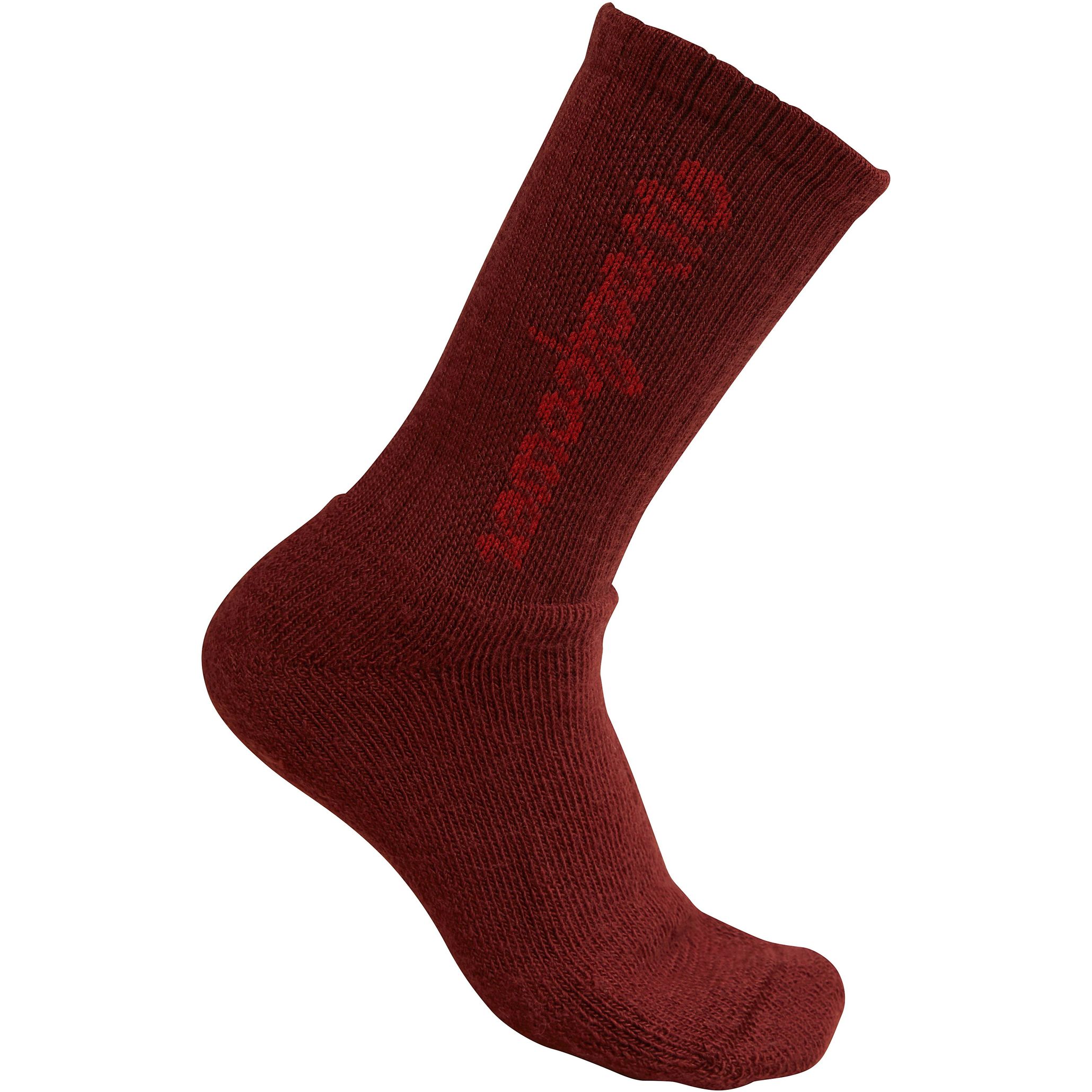Woolpower Kids' Socks Logo 400 Rust