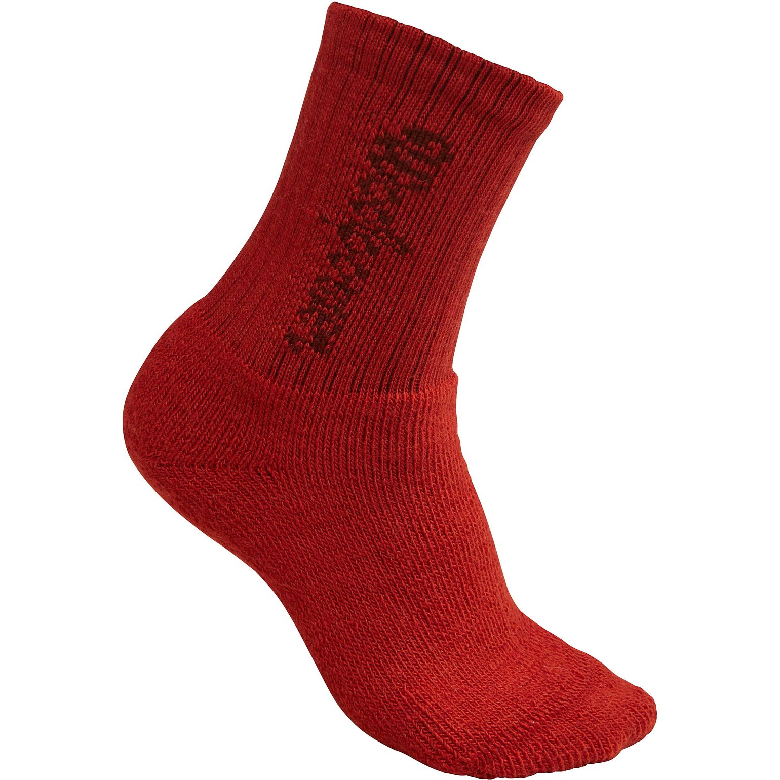 Woolpower Kids' Socks Logo 400 Autumn Red