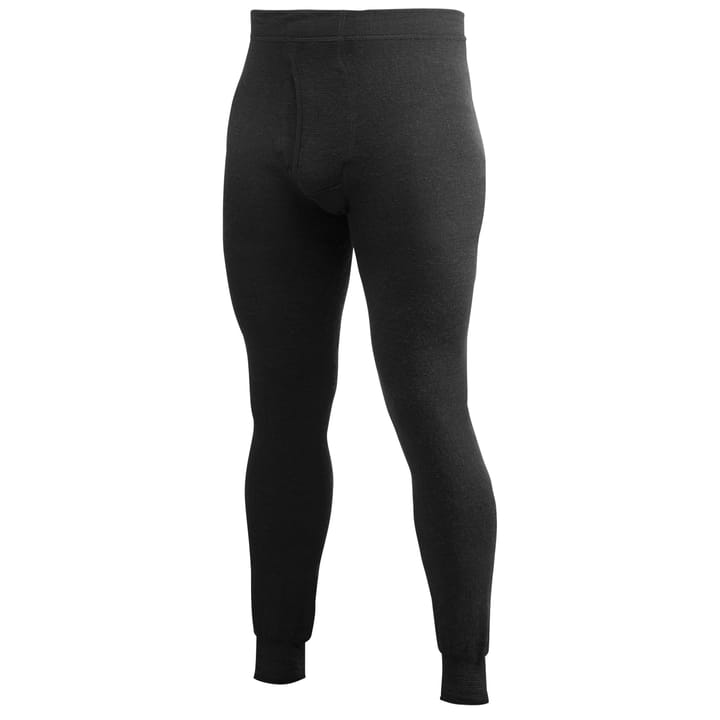 Woolpower Long Johns with Fly 200 Black Woolpower