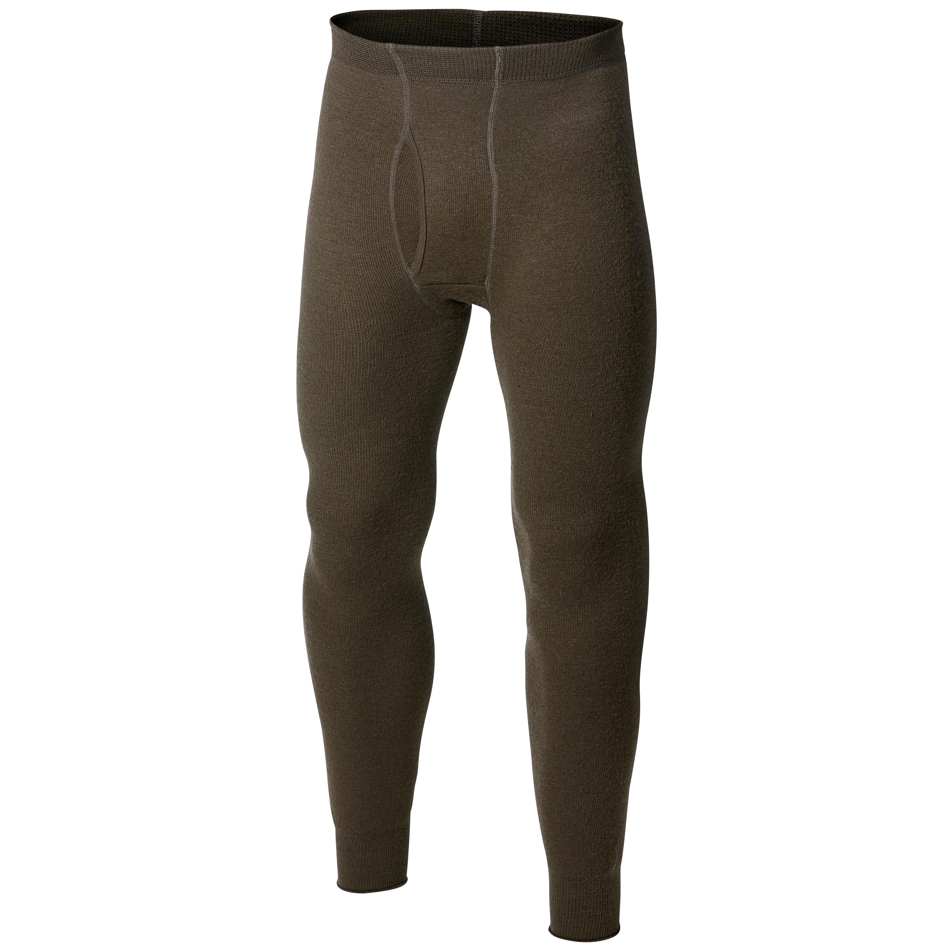 Woolpower Long Johns with Fly 200 Pine Green Undertøy underdel M