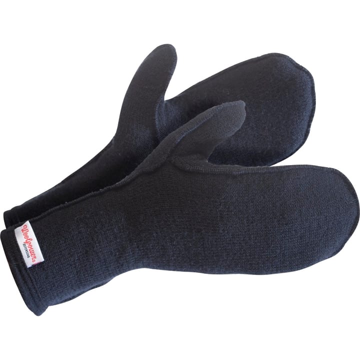 Woolpower Mittens Thin 400 Black Woolpower Woolpower Mittens Thin 400 Black Woolpower