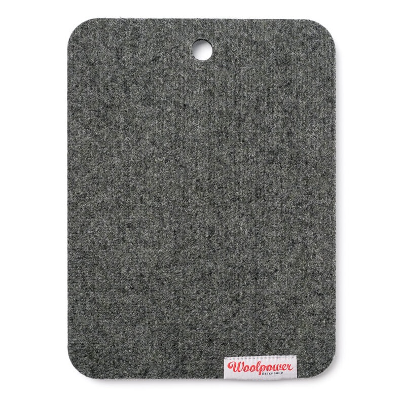 Woolpower Sit Pad Recycled Grey Campingmøbler Large