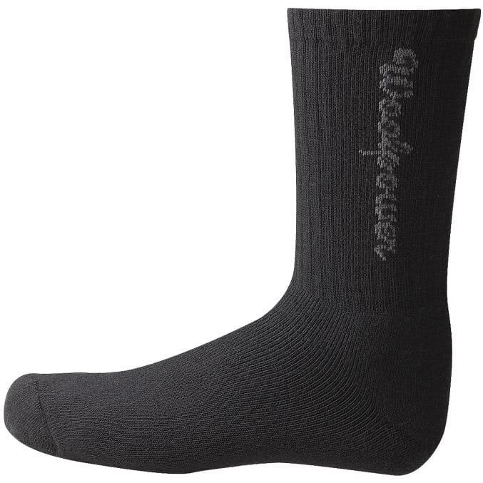 Woolpower Socks Logo 400 Black Woolpower
