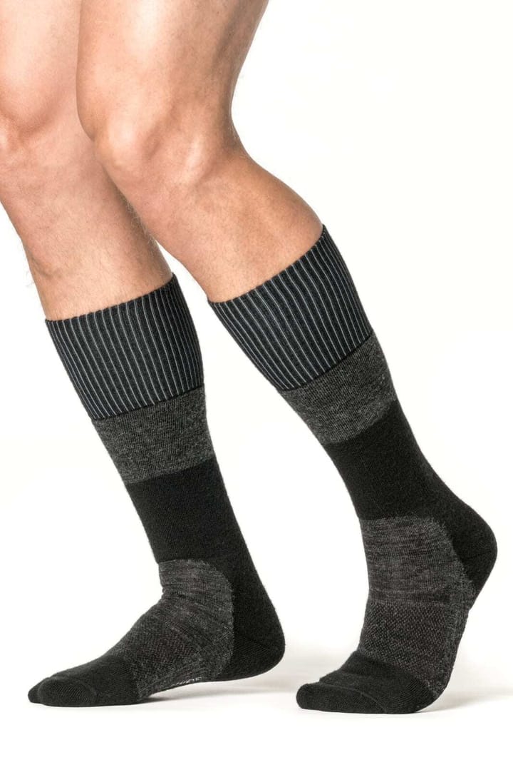 Woolpower Socks Skilled Dark Grey/Black Woolpower