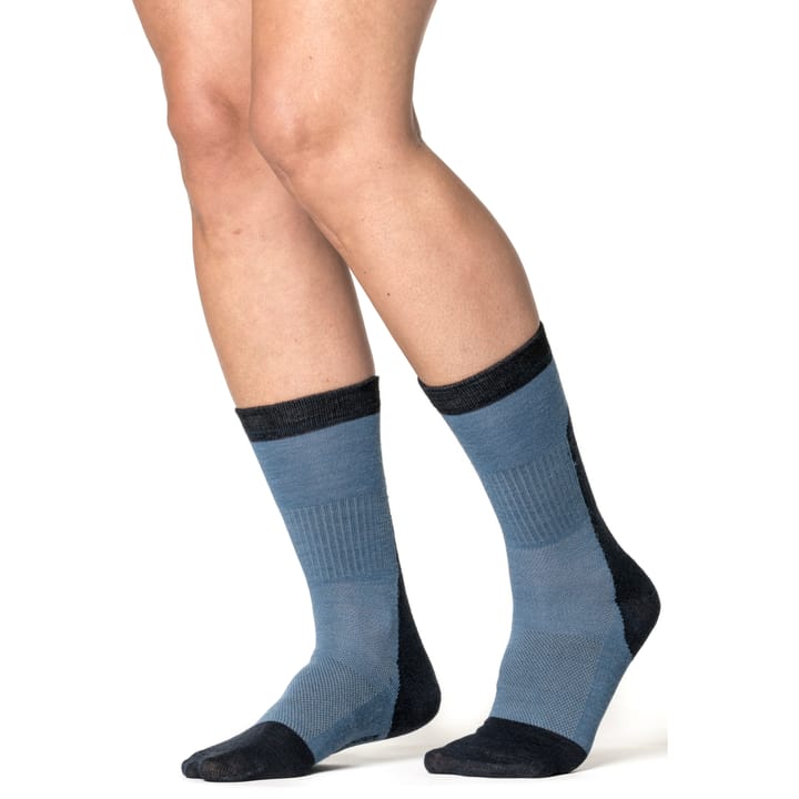 Woolpower Socks Skilled Liner Classic Dark Navy/Nordic Blue Woolpower