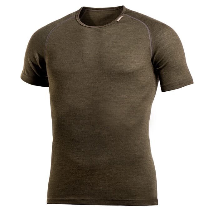 Woolpower Unisex Tee LITE Pine Green Woolpower