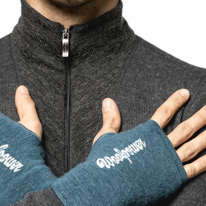 Woolpower Wrist Gaiter 200 Petrol/Champagne Woolpower