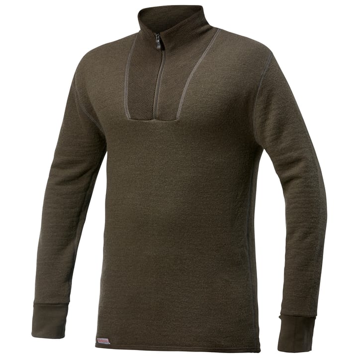 Woolpower Zip Turtleneck 200 Pine Green Woolpower