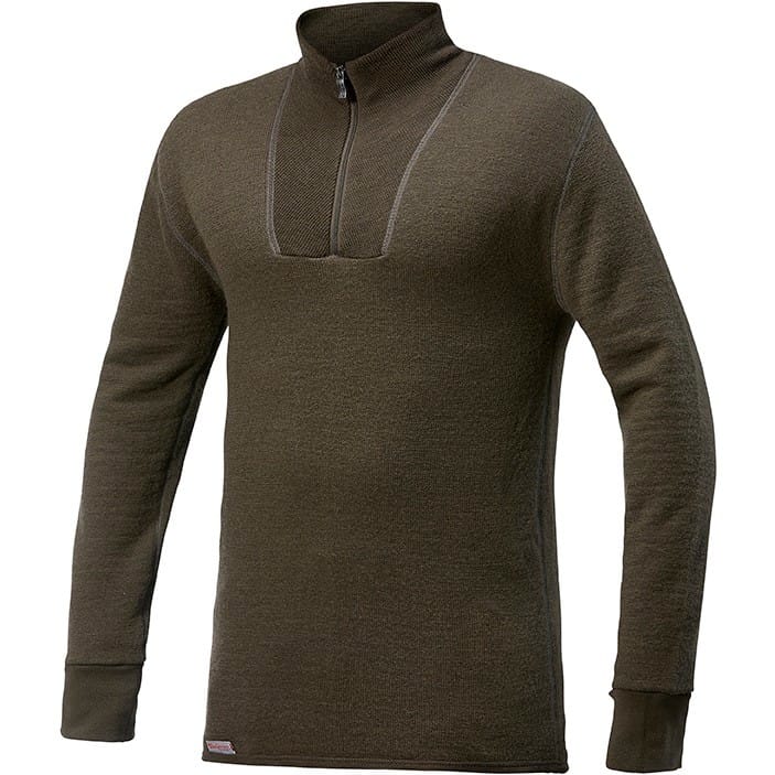 Woolpower Zip Turtleneck 400 Dark Navy Woolpower