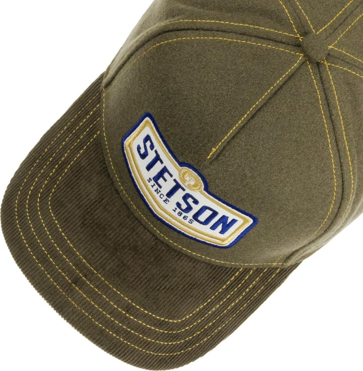 Stetson Wordmark Patch Cap Olive Stetson